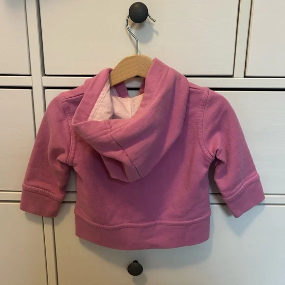 Cabelas pink zip up hooded jacket size 12-18 months - Picture 5 of 5